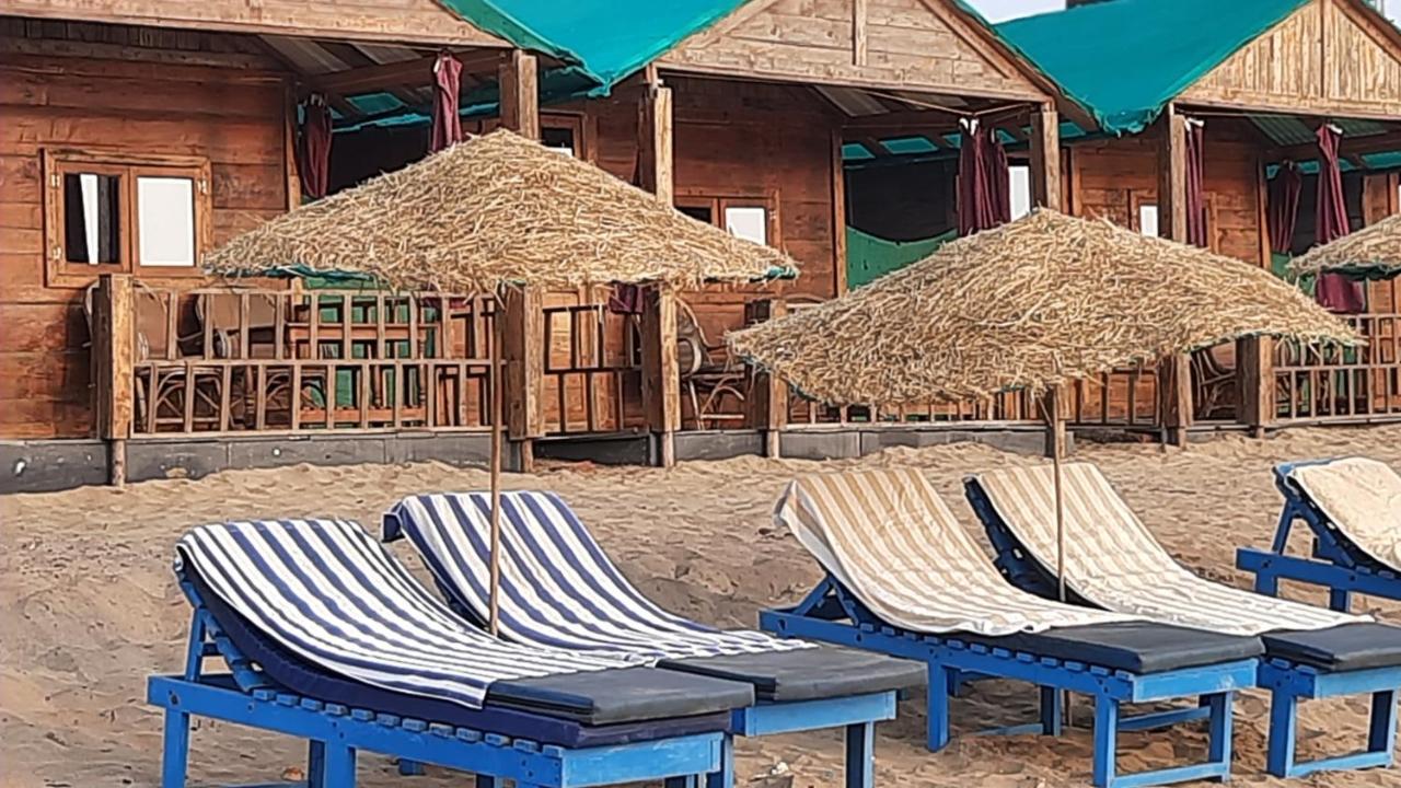 Saxony Beach Huts Agonda Eksteriør billede